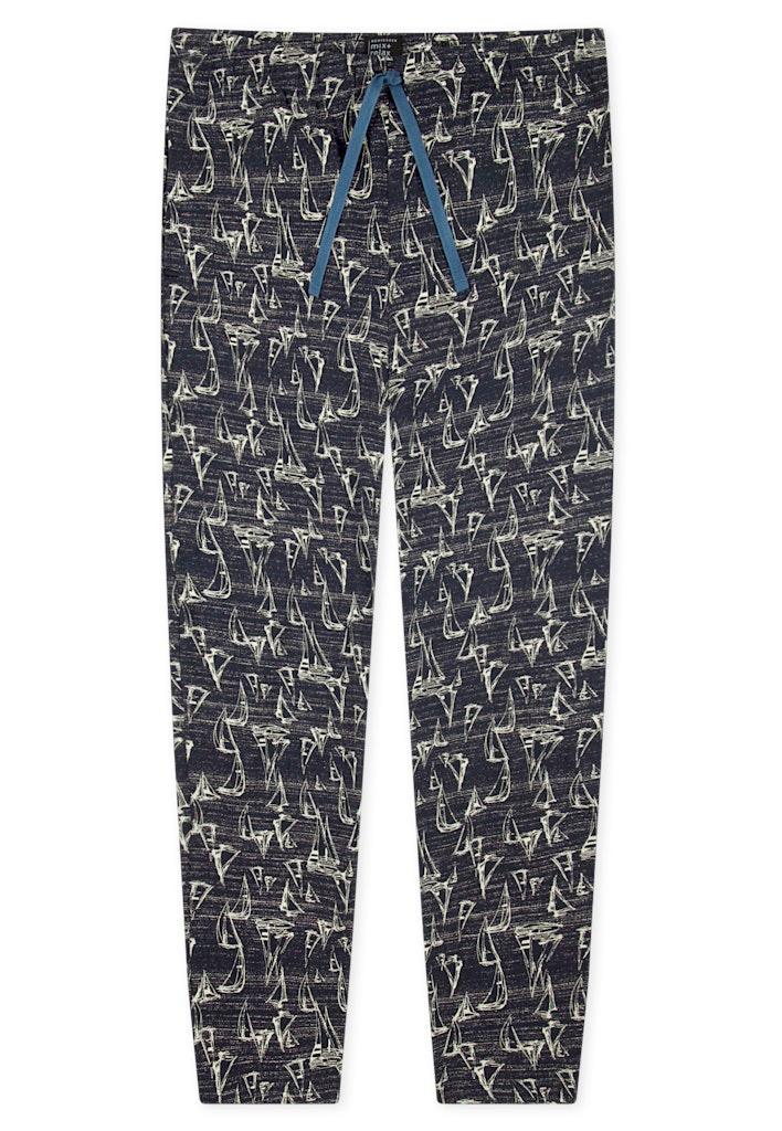 Hose lang Blau 50