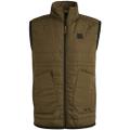 Bodywarmer interlock mix padded nylon Grün XL
