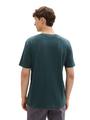 Basic T-Shirt mit Logo-Print S Regular Fit - Dark Green