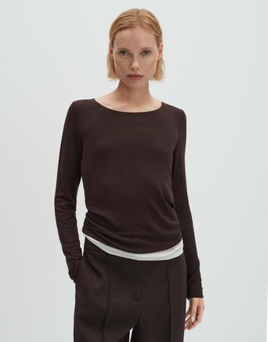 Langarmshirt "Kirosa" - Braun / 42
