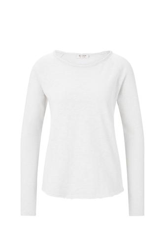 Organic Heavy Jersey Longsleeve Weiß S