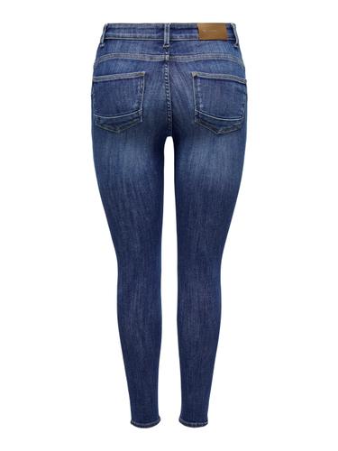 ONLPOWER MID SK PUSHUP DNM TAI012 NOOS S/30 Skinny Fit - Dark Blue Denim