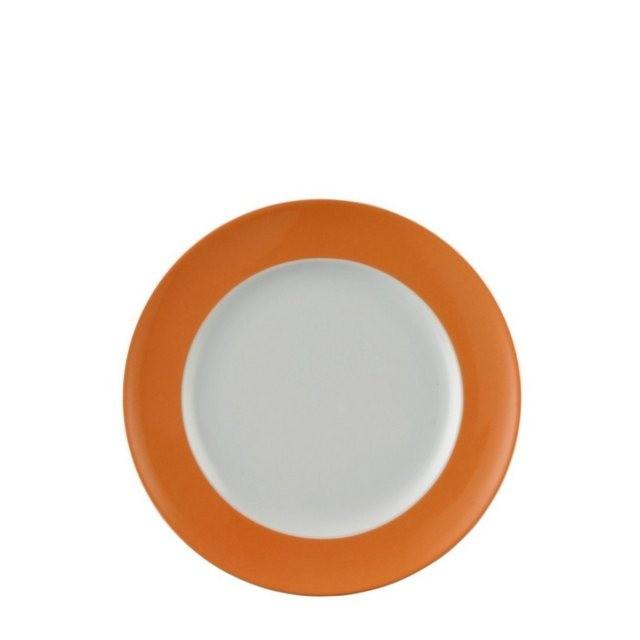 Thomas Porzellan Frühstücksteller »Sunny Day Orange Frühstücksteller 22 cm«, (1 Stück)