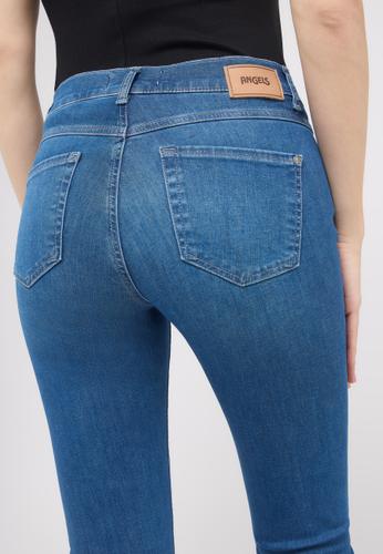 3468900-335 LENI 34/29 BOOTCUT - Mid Blue Used