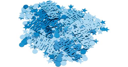 Amscan Motivkonfetti/Streudeko Happy Birthday blau, 15 g