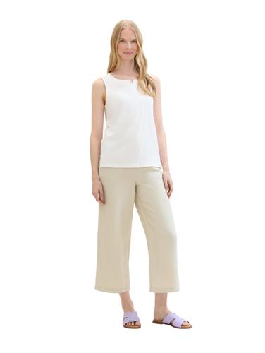 Culotte Hose mit Leinen 44/28 Culotte Fit - Summer Beige
