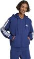 ADIDAS Herren Kapuzensweat Essentials 3-Streifen French Terry XL in Blau