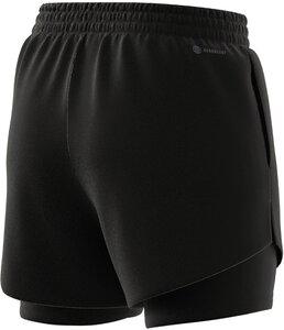 ADIDAS Damen Shorts W MIN 2IN1 SHO L in Schwarz