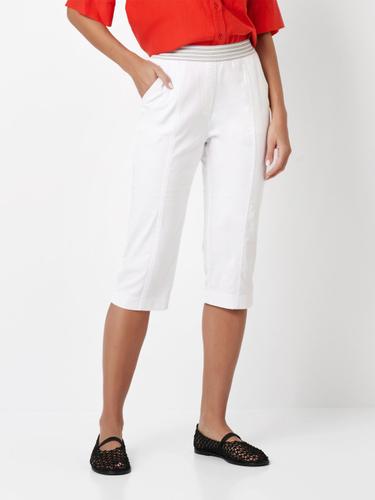 Sue Jogpant Capri 44 - White