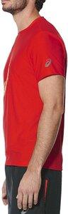 ASICS Herren Laufshirt "Graphic SS" Kurzarm XL in Rot