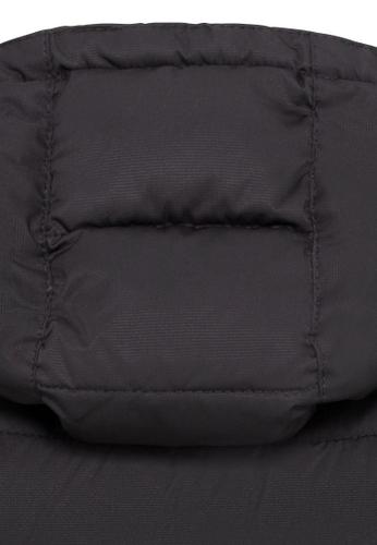 Steppweste mit abnehmbarer Kapuze 42 Regular Fit - Black