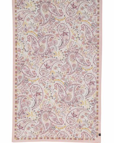 Stola Schal mit romantischem Paisley-Design in Seidenmischung OS - Blossom