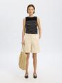SLFVIENNA HW WIDE SHORTS 34 Normal geschnitten - Birch