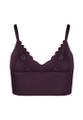 Skiny Damen Bustier herausn. Pads Micro Essentials Violett 44