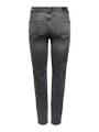 ONLEMILY STRETCH HW ST AK DNM CRO614NOOS Grau 26/34