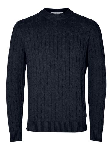 SLHRYAN STRUCTURE CREW NECK L Normal geschnitten - Sky Captain