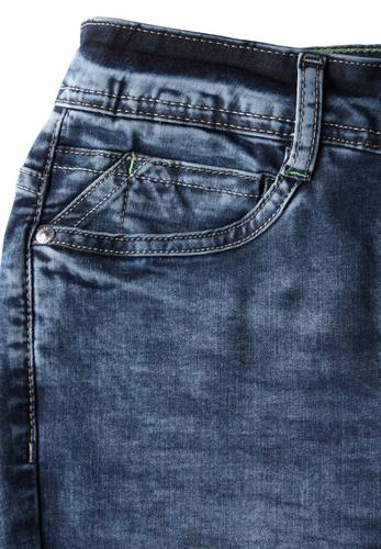 Jeans im Casual Fit 27/7/8 Hosen - Mid Blue Used Wash