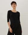 Basic-Shirt "Kain" - Schwarz / 38