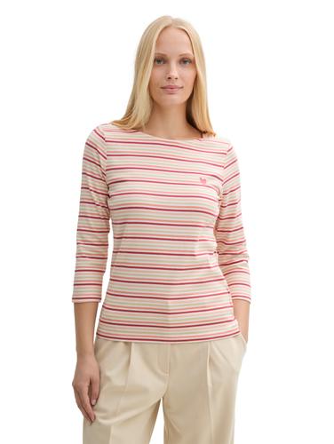 Langarmshirt mit Streifenmuster XL Regular Fit - Multicolor Regular Stripe