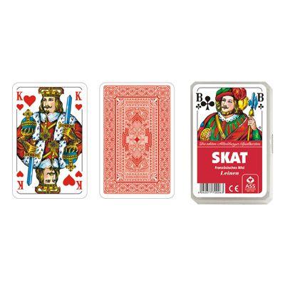 ASS Altenburger Spielkarten - Skat, französisches Bild, Leinenprägung