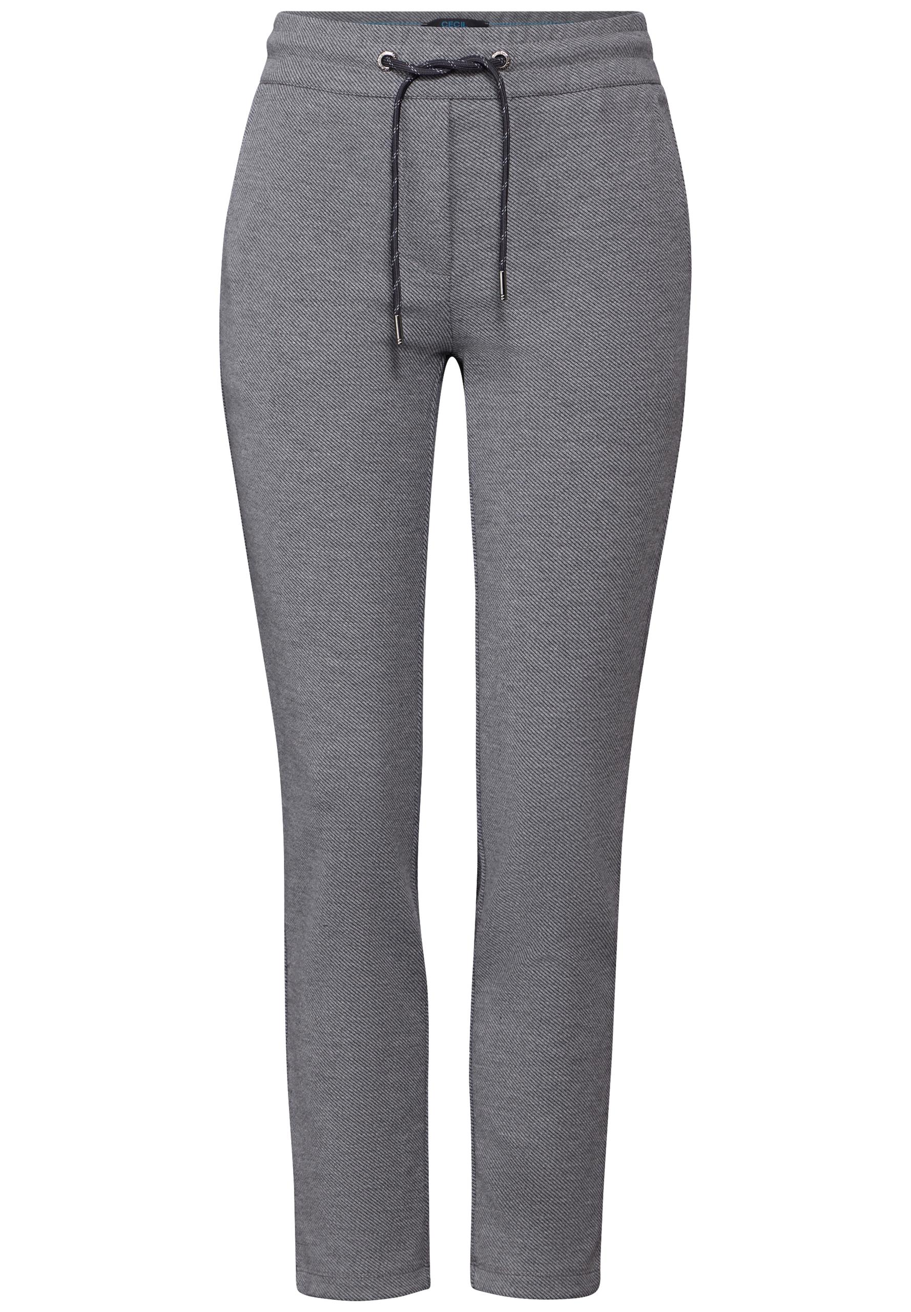 Hose im Casual Fit L/28 - Platinum Grey Mel.