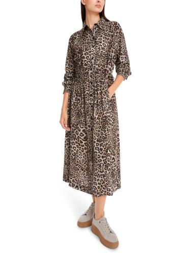 Hemdblusenkleid Midi "Rethink Together" 38 - Granola