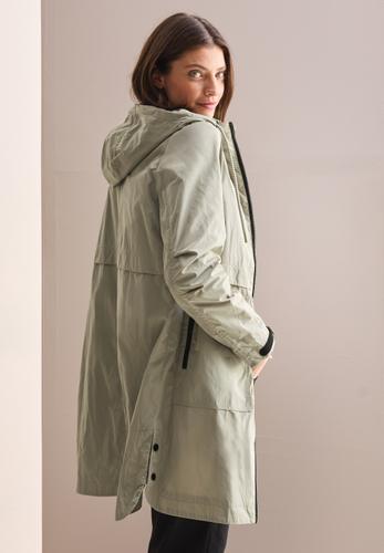 3-in-1 Jacke mit Kapuze S - Smooth Khaki