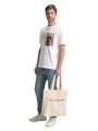 T-Shirt mit Foto-Print XL Regular Fit - White