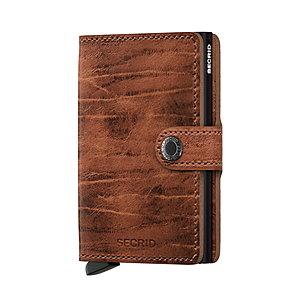 Secrid Kartenetui Portemannaie Miniwallet RFID Braun