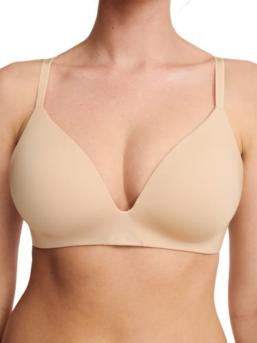 Essentiall Triangel T-Shirt-BH L - Golden Beige