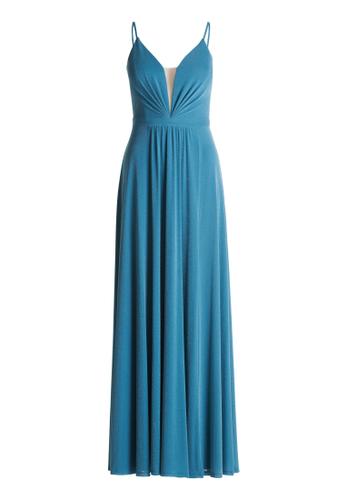 Abendkleid 34 Ausgestellt - Emerald/silver