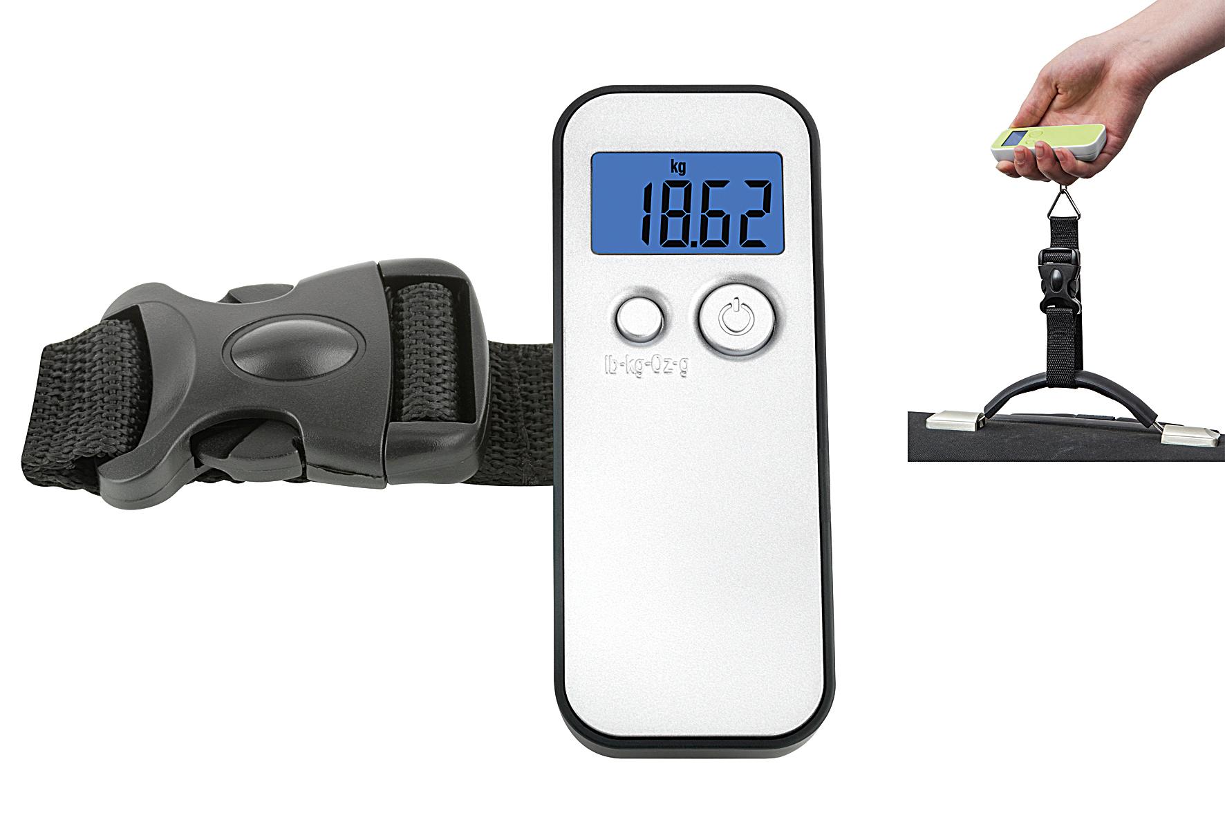 Kofferwaage 50.3000.54 LCD Anzeige silber