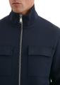 Zipper-Sweatjacke Blau XL