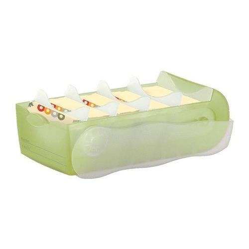 CROCO Karteibox A8 quer grün