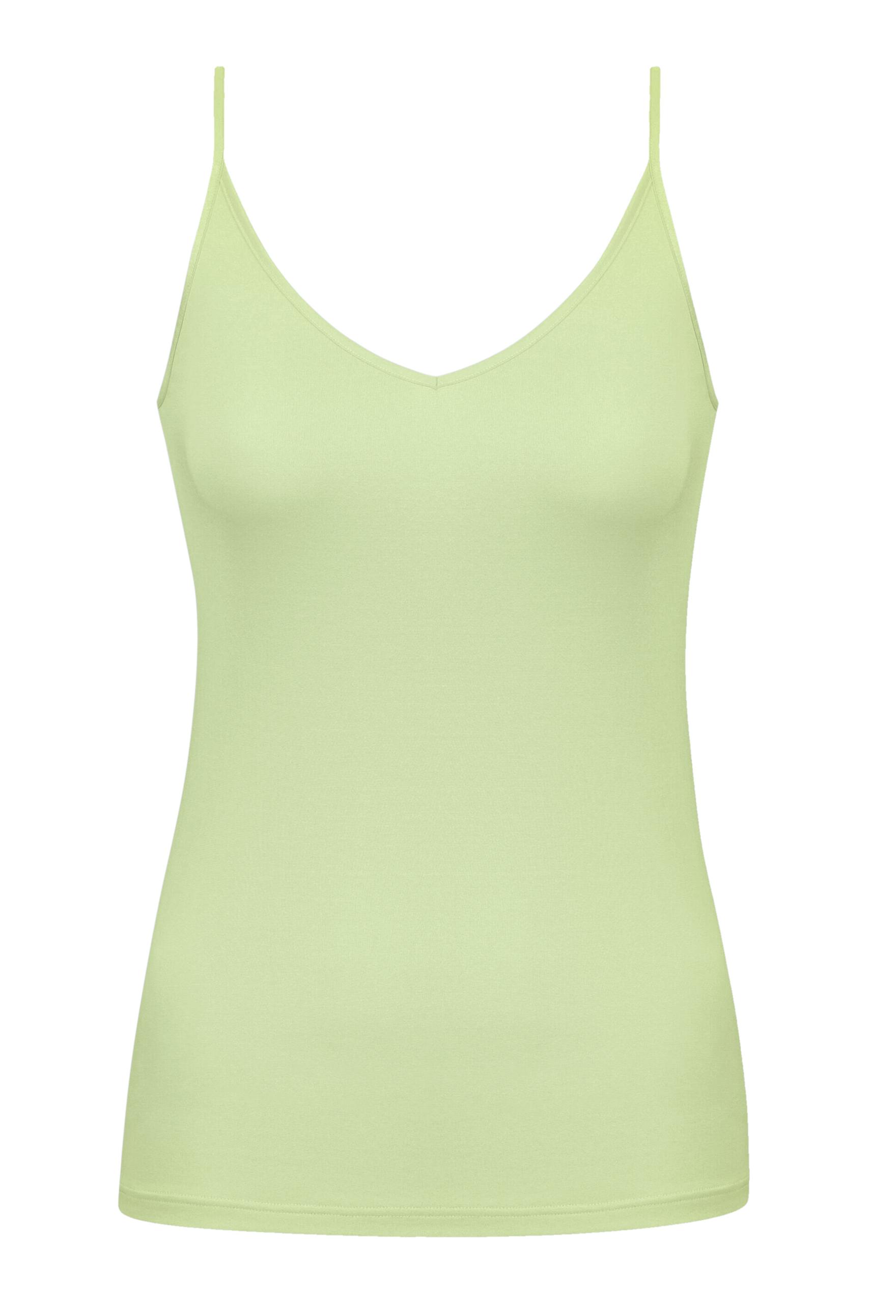 Spaghetti Top L/XL - Pistachio Cream
