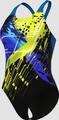 ARENA Damen Schwimmanzug WOMEN'S FUNNY SPOT SWIMSUIT V BACK LB 36 in Bunt