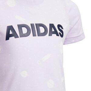 adidas Kinder Style Sommer T-Shirt 110 in Grau