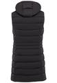 Steppweste mit abnehmbarer Kapuze 42 Regular Fit - Black
