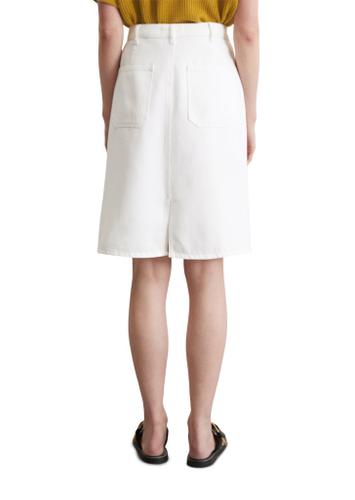 Jeansrock regular 27 Regular Fit - White