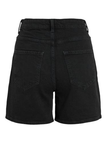 VIJAF HW DESTROY DENIM SHORTS 36 Locker geschnitten - Black Denim