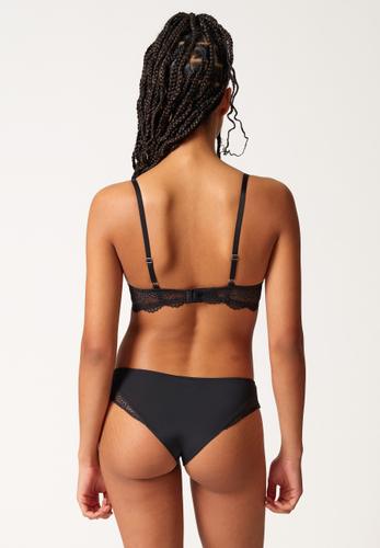 Skiny Damen Spacer BH Micrornaments 85 C - Black