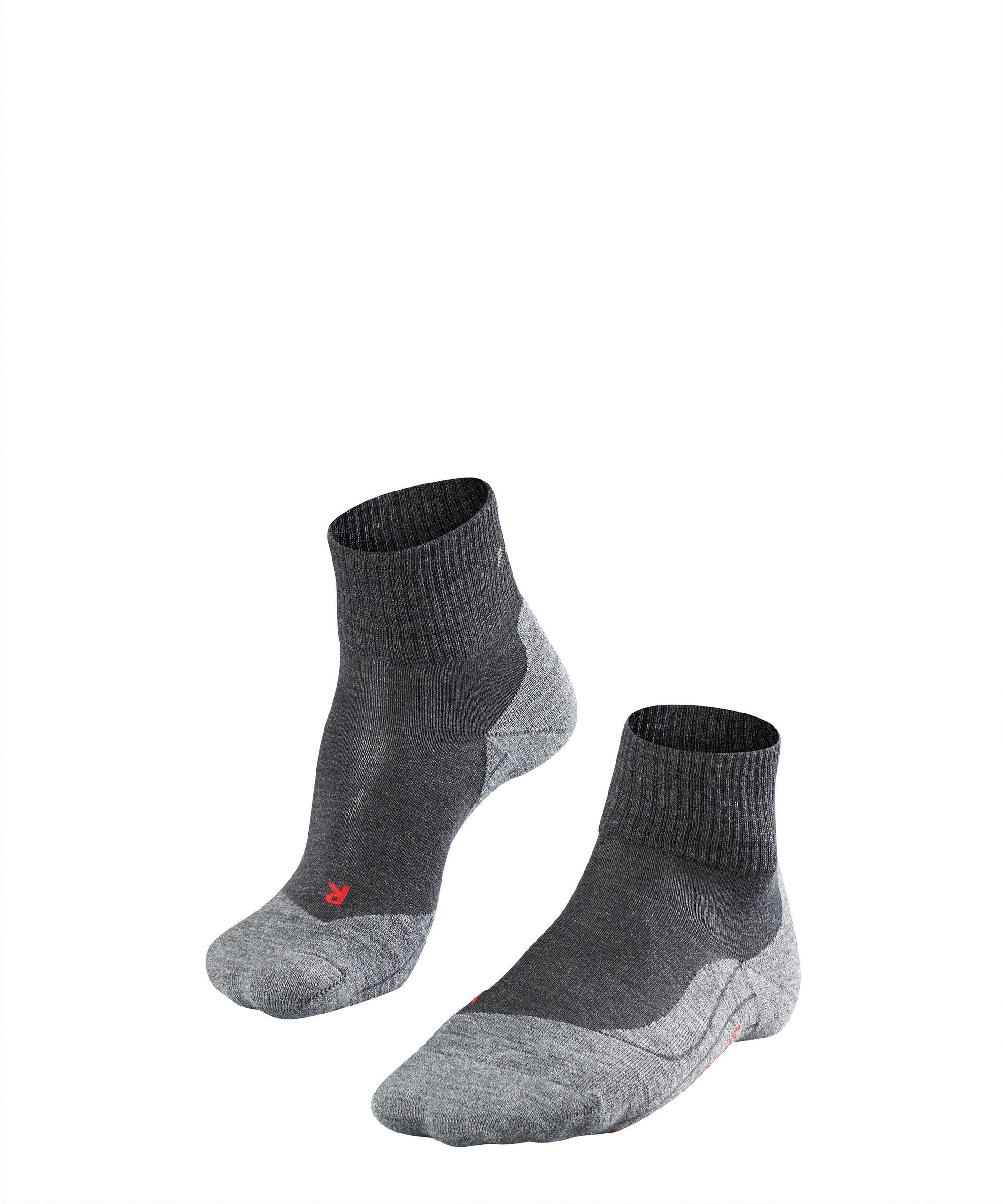 FALKE TK5 Short Herren Socken 39-41 in Grau