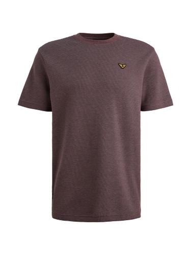 two tone textured stripe XL Regular Fit - Moonscape