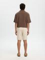 SLHREGULAR-HARVEY SUMMER SHORTS L Normal geschnitten - Oatmeal