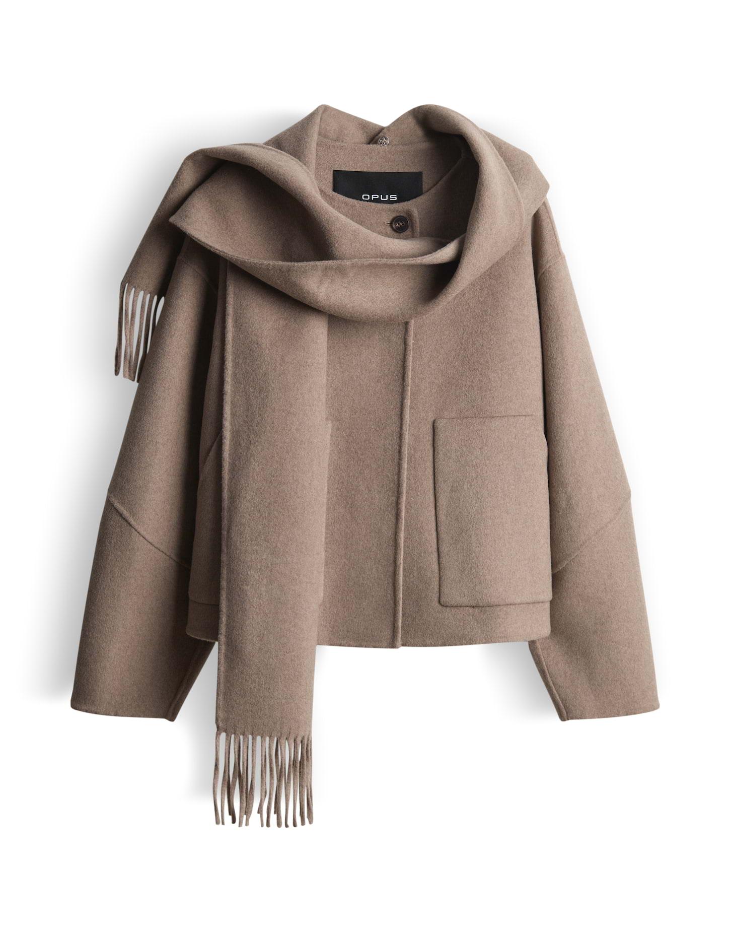 Wolljacke "Henrica" - Braun / 42