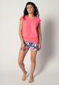 SKINY Damen Pyjama kurz Night In SKINY 03 40 - Future Coral