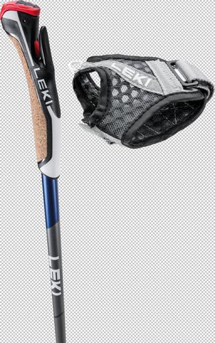 LEKI Nordic Walkingstöcke Smart Flash 105 in Grau