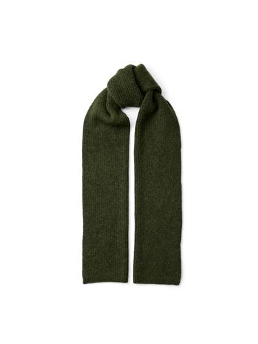 SLFLULU WOOLBLEND NARROW KNIT SCARF NOOS ONE SIZE - Kalamata