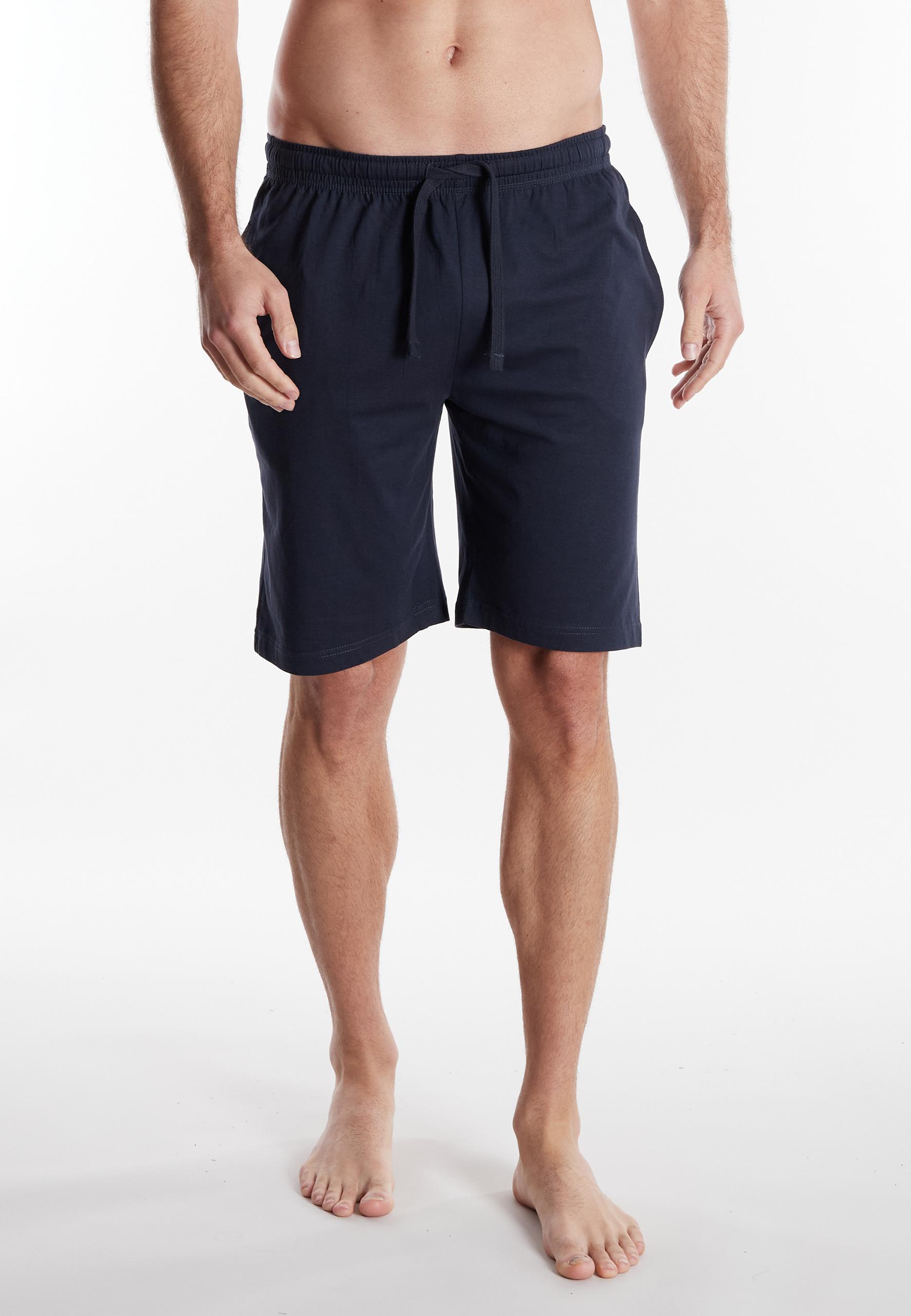 TOM TAILOR Herren Kurze-Hose uni 1er Pack 52 - Blau-dunkel-uni