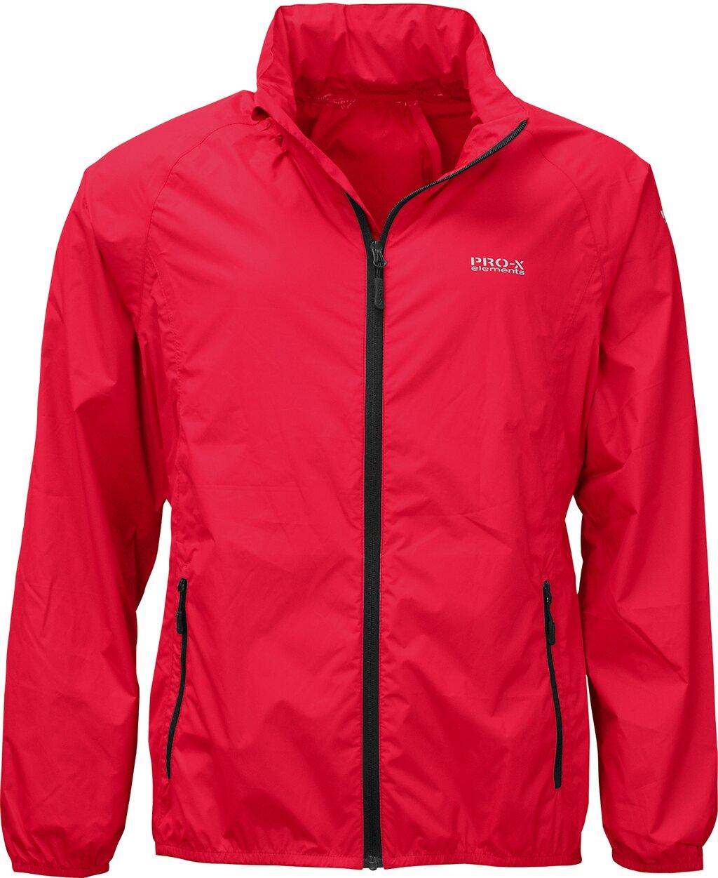 PRO-X ELEMENTS Herren Funktionsjacke Bike Funktionsjacke PACK able M in Rot